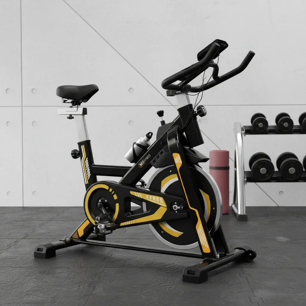 Bicicleta Spinning Com Roda De Inercia De 13kg Wct Fitness Cor Preto