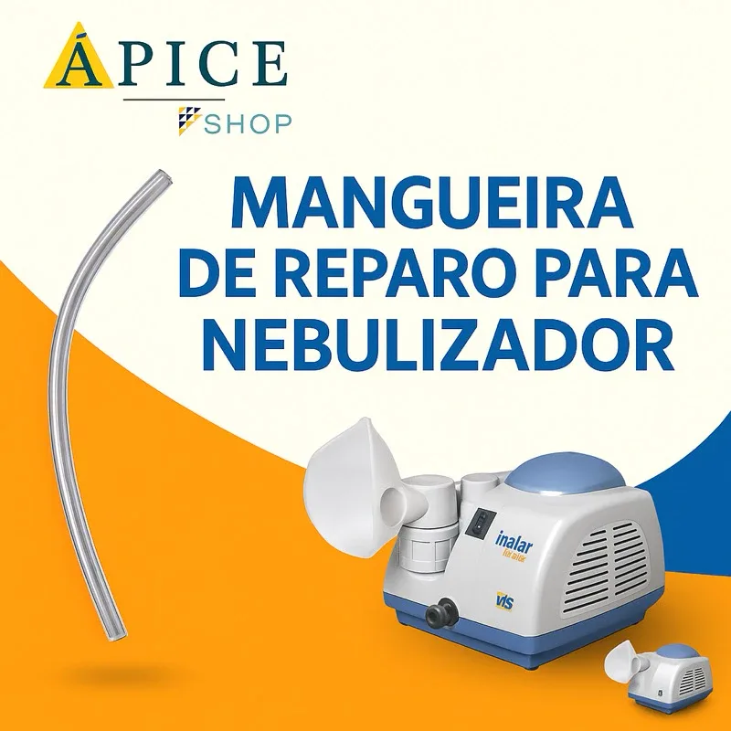 Mangueira de Reparo para Nebulizador Omron e Inalar – Compativel, Resistencia e Facil Instalacao