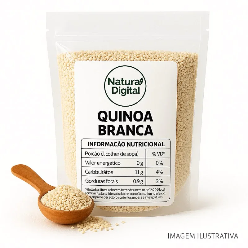 Quinoa / Quinua Branca Grao 100% Natural - 1 kg / 500 gramas / 250 gramas / 100 gramas